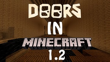 DOORS IN MINECRAFT CHRISTMAS UPDATE | No Mods Or Addons | Command Block Creation