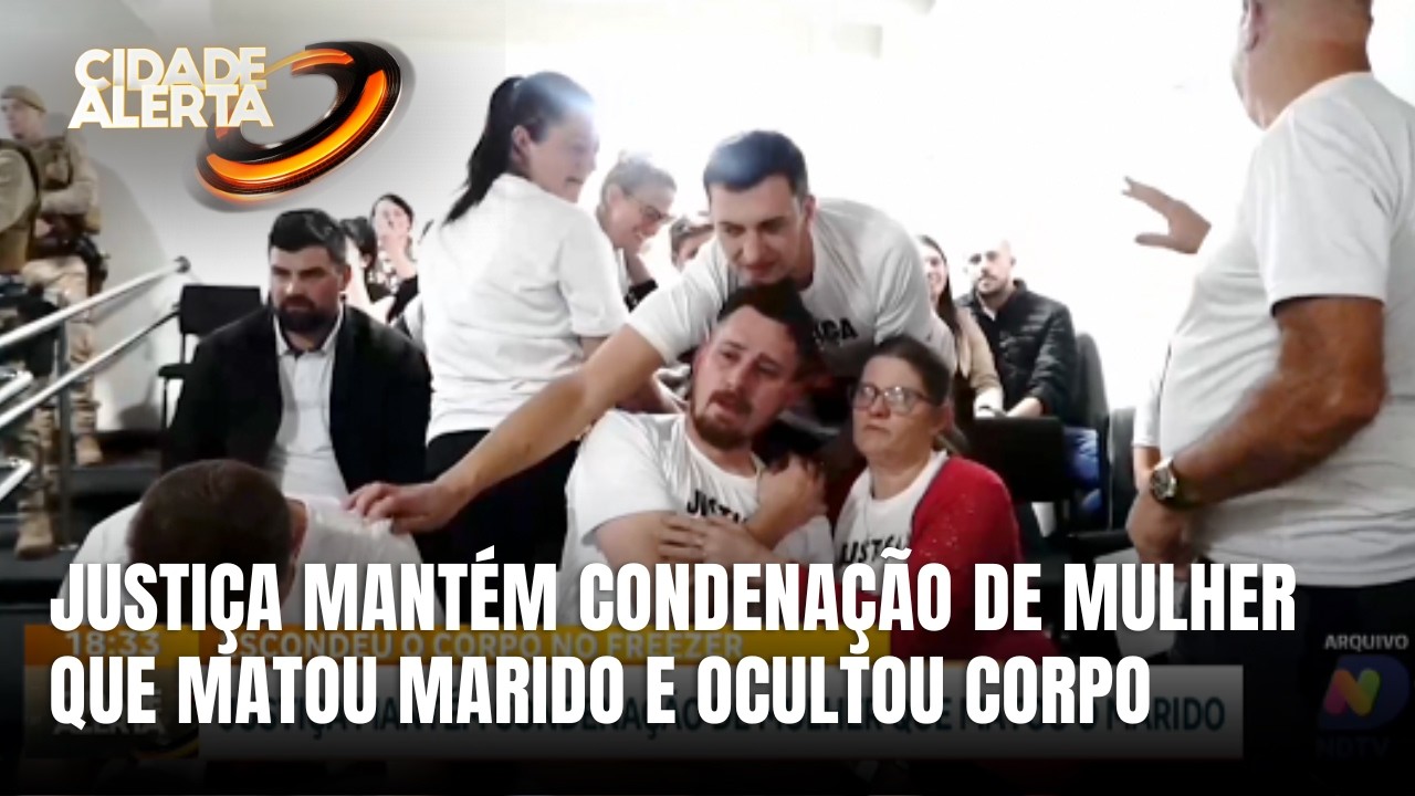 Condenação de mulher que matou marido e escondeu corpo em freezer é mantida