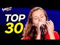 Top 30 MIND BLOWING The Voice Kids Blind Auditions 
