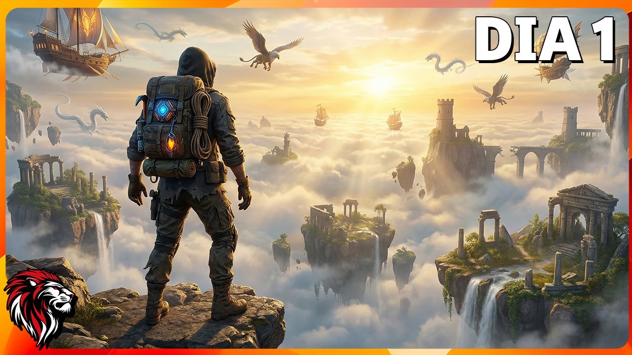 NOVO SURVIVAL INCRÍVEL - ARK COM POKEMON - GUARDIANS OF THE WILD SKY
