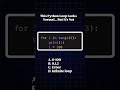 This Python loop looks normal but it’s not. #coding #programming #python #tech #viral #ai #software
