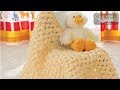 Easy Crochet Puffy Stitch Baby Blanket