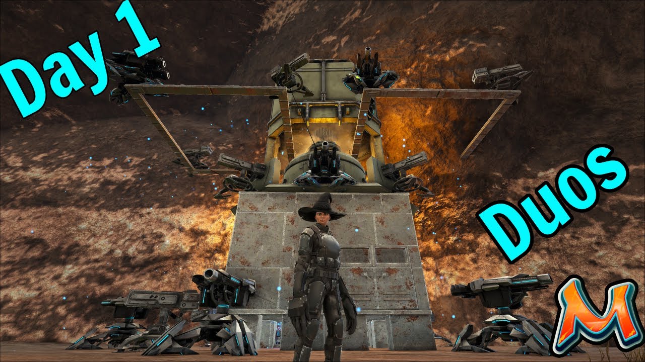 ARK| HOW WE DOMINATED AS A DUO DAY 1 | MESark | EP 1 - YouTube