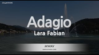 Lara Fabian-Adagio (Karaoke Version) - YouTube