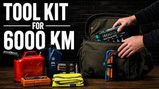 This Is My Tool Kit For A 6000 KM Scooter Trip packed into this tiny bag