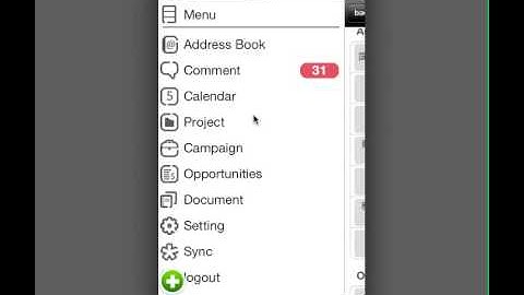 CRM Touch for vtiger ver1.05 Demo movie (iPhone)