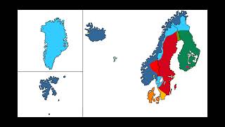 Исландия,Норвегия Vs Швеция Vs Финляндия Vs Дания
