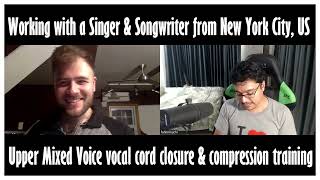 Singing Tips : Working with a singer/songwriter from New York City, USA