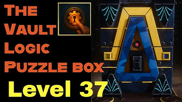 The vault logic puzzle box level 37 walkthrough 