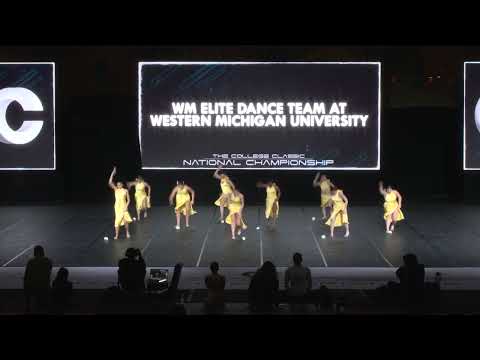 2026 College Classic Wm Elite Dance Teamat Western Michigan University Division I Large Jazz Semifin