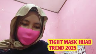 Hijab Mask Trend 2025 #mask #hijab #niqabigirl