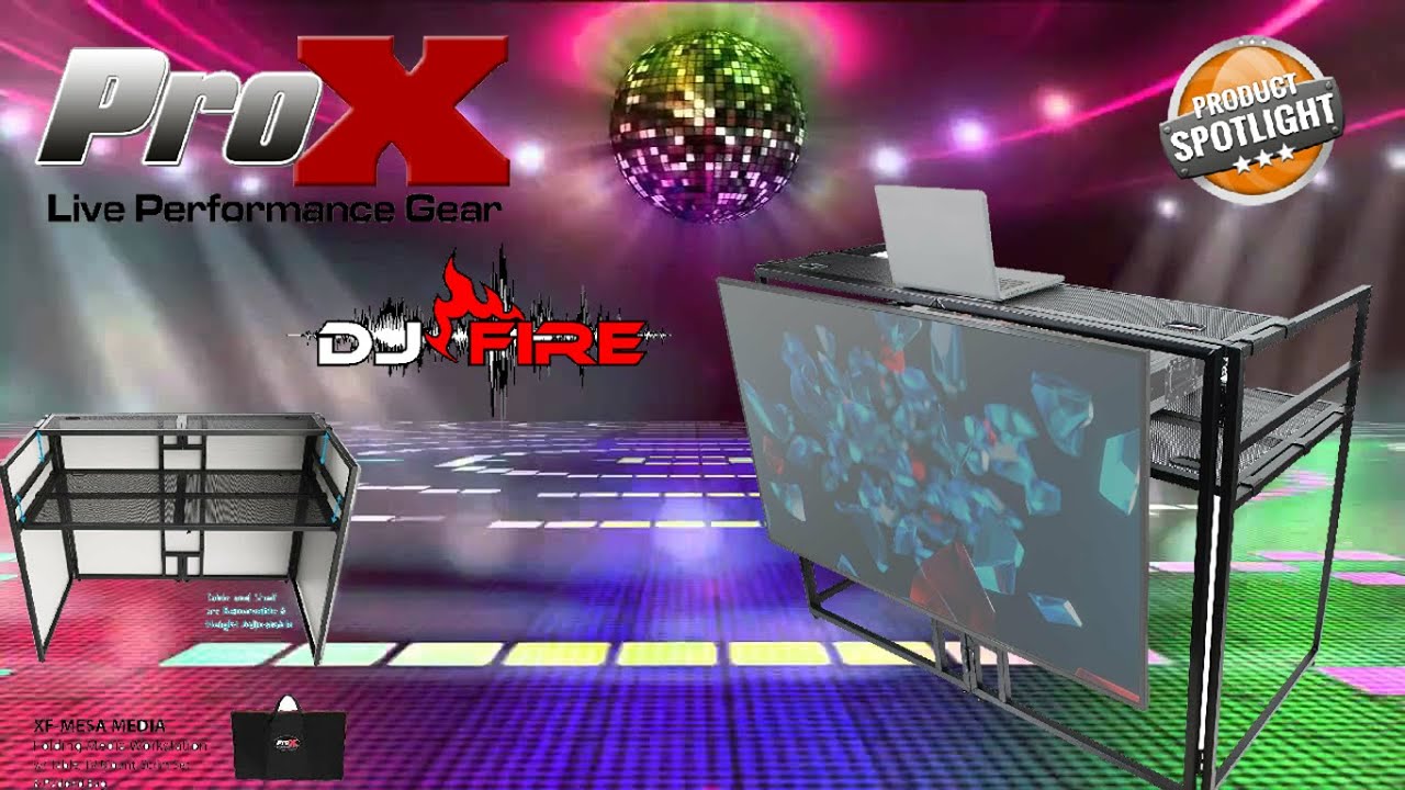 Event Podium DJ Table Facade | AxcessAbles | ES-01