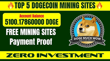 How To Mine Dogecoin on Any Mobile | Dogecoin Mining in 2021 | Step by Step Guide