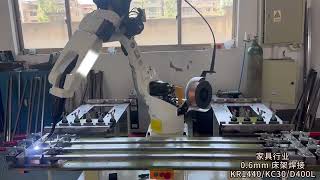 TrueSyn Robotic Welding Solution for Bed Frame Manufacturing | Furniture Industry Automation