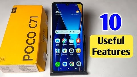 Poco C71 Change These 10 Settings Right Now 🔥 | Best Tips & Tricks ⚡ Amezing Features