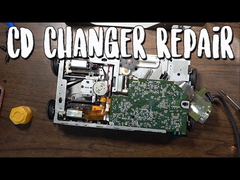 Jaguar Alpine CD 5 Disk Player Changer Repair – Disk Error Fix