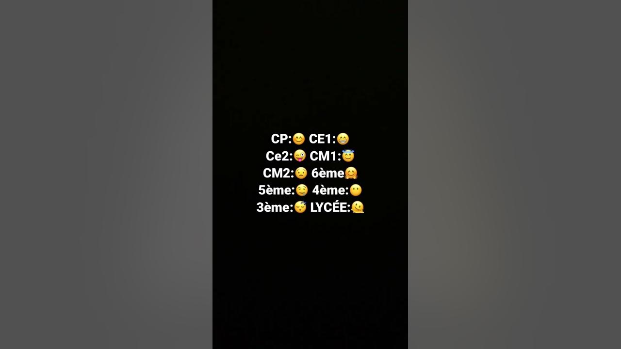 Tu passe en quelle classe ? YouTube