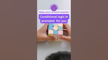 10. Simplify Your Work Today! with Conditional Logic in AI Prompts  #chatgpt #promptgeneration #ai