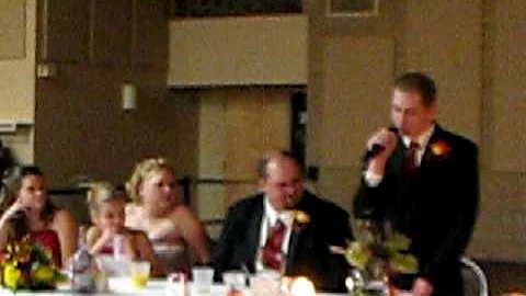 Dave Shingledecker's Best Man Speech