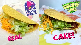 HOW TO MAKE A TACO BELL CAKE | Lookalike Challenge