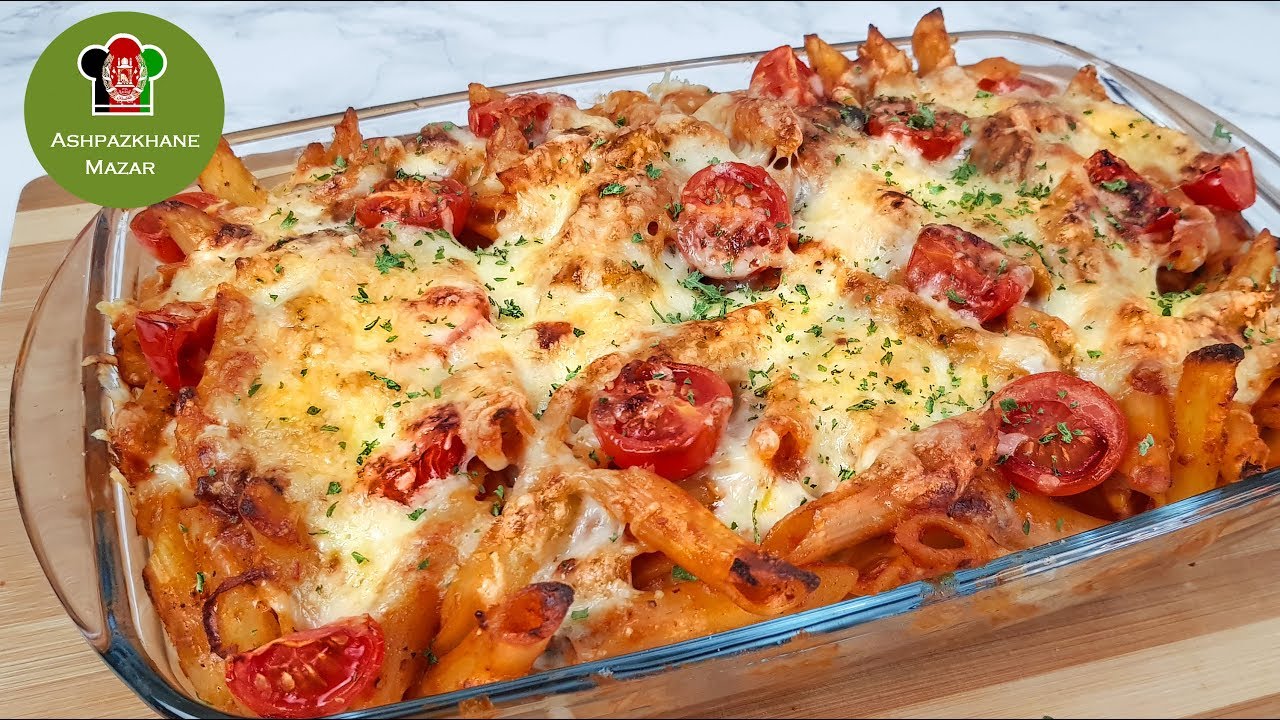 Easy Baked Pasta Ramadan Special پاستا پنه داشی با پنير YouTube