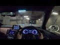 【Test Drive】2018 New TOYOTA CROWN 2.5L HYBRID 4WD - POV Night Drive