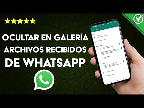 Cómo ocultar en tu galería los archivos recibidos de WHATSAPP - iPhone y Android