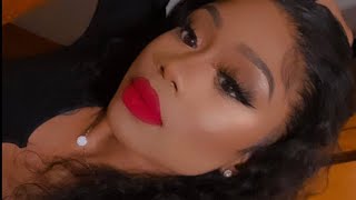 PERFECT HOLIDAY RED LIPSTICK MAKEUP TUTORIAL | NESSA