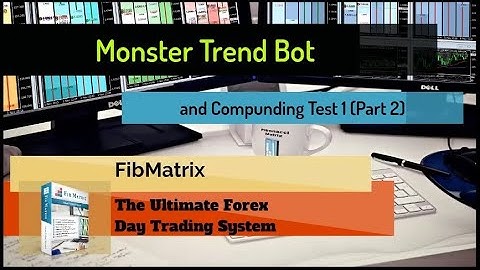 Monster Trend (Part 2)Automated Forex Trading Strategy compounding new account first results