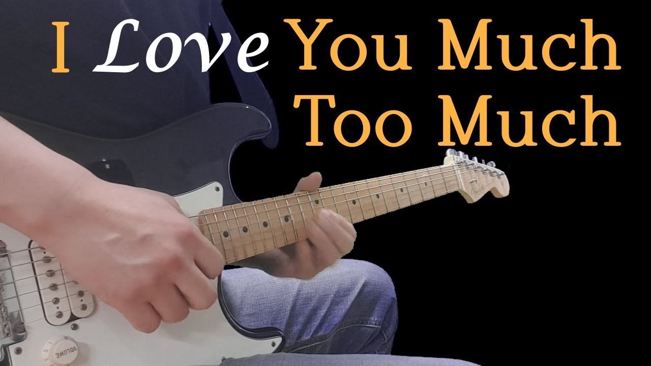 Carlos Santana - I Love You Much Too Much (Guitar cover by 이대아) - YouTube
