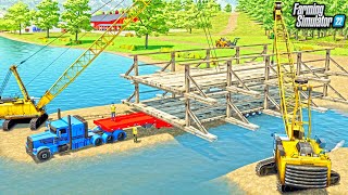 I BUILT A $2,500,000 BRIDGE FOR THE GOLD MINING ISLAND!