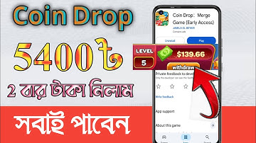 Coin Drop：Merge Game (Early Access) || Coin drop merge || Coin drop merge real or fake