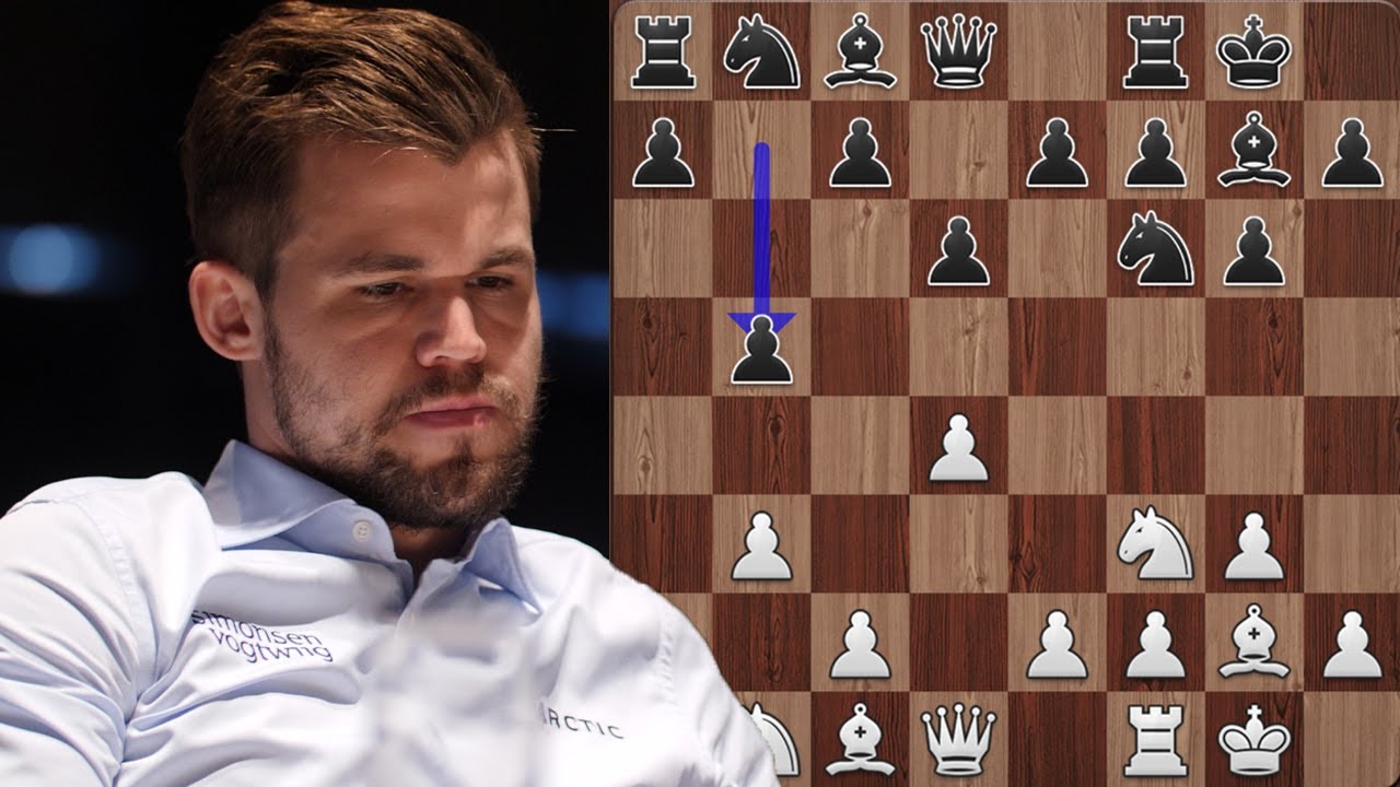 Magnus Carlsen's 5 Most Brilliant Chess Moves 