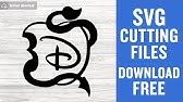 Download Disney Descendants Svg Crown Free Cutting Files For Cricut Silhouette Youtube