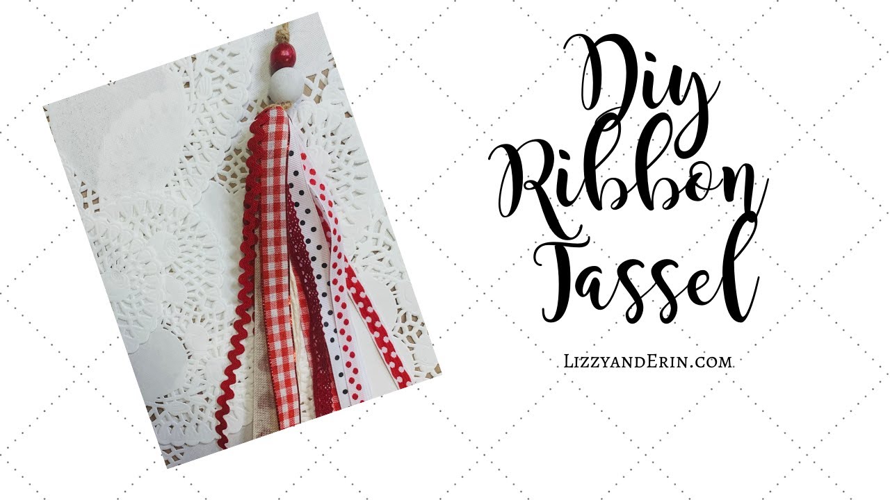 Diy Ribbon Tassel - YouTube