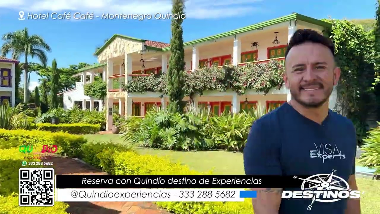 Conoce el Hotel Café Café en el #ejecafeterocolombiano #DESTINORECOMENDADO #hotelcafecafe #quindio