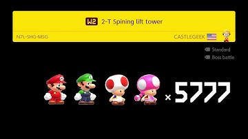 Super Mario Maker 2 – 4 Players (World 2, 3) Super Worlds Local Multiplayer Co Op