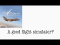 Alliance: Air War, a good flight simulator?