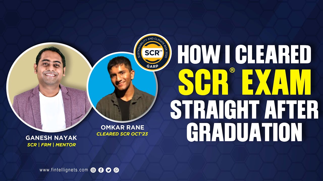 How I Cleared SCR Exam Straight After Graduation Ft. Omkar Rane | SCR ...