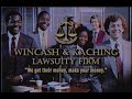 Wincash  kaching lawsuity firm  ai made tv commercial