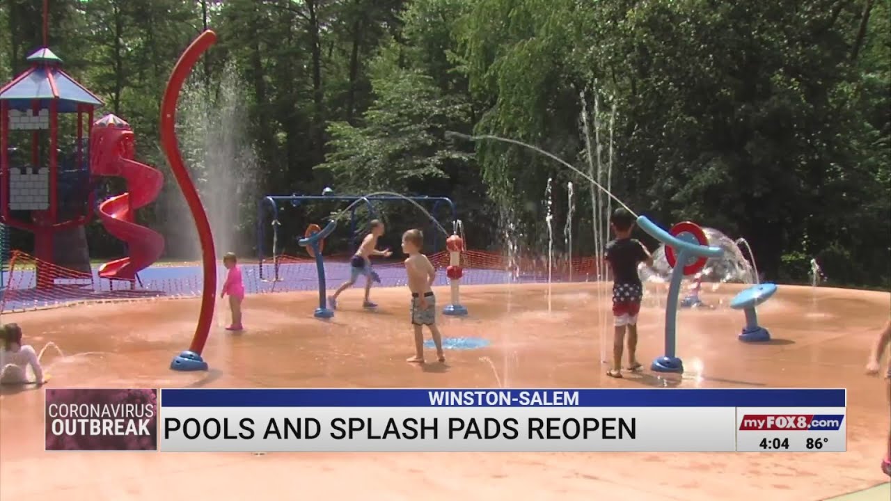 Pools and splash pads open for the season in WinstonSalem YouTube