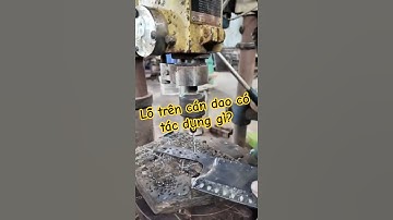 Lỗ trên cán dao có tác dụng gì? #candao #rendao