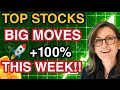 BEST STOCKS TO BUY/WATCH THIS WEEK? MASSIVE MOVES EXPECTED FOR THESE STOCKS!! STOCKS TO BUY NOW?