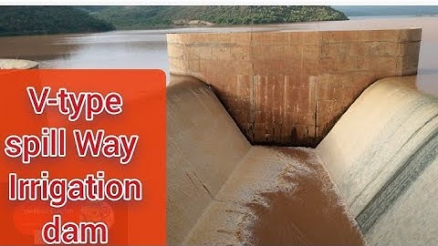 How do spill Way works irrigation dam, hydroelectric dam construction #ethiopia