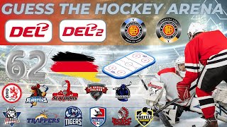 Kennst du alle 62 Eishockey Arenen von der DEL bis zur Oberliga/Regionalliga? Guess the Hockey Arena