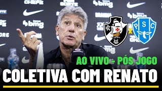 Coletiva Do Renato Gacho Ao Vivo  Direto Do Estdio  Coletiva Do Vasco Ao Vivo