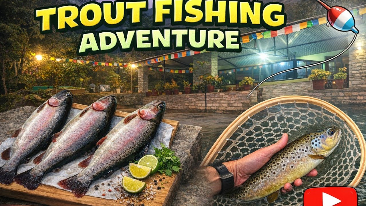 Trout fish farming in Nepal 