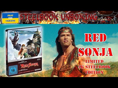 Unboxing - RED SONJA - 4K Steelbook