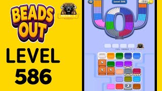 Beads Out Level 586 Solution and Walkthrough for Gameplay 