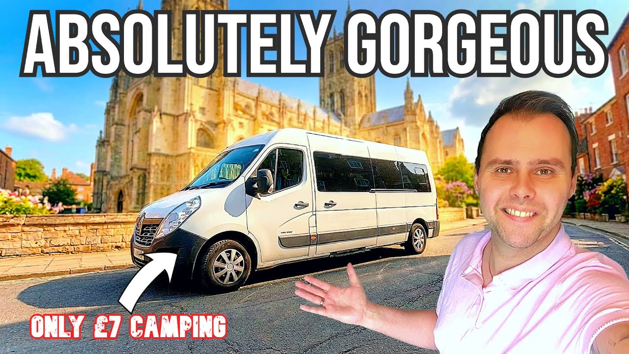 Van Camping In England's Smallest City On A Budget | Vanlife UK